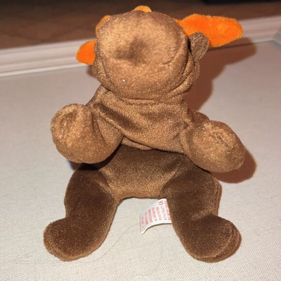 Vintage 1991 Ty Beanie Babies Chocolate the reindeer - Picture 5 of 5